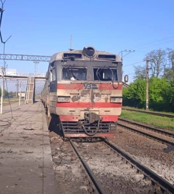 Российские войска атаковали железнодорожную станцию в Вольнянске, ранены два человека