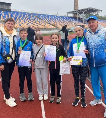 Юні миколаївські легкоатлети вибороли три “золота” на всеукраїнських змаганнях