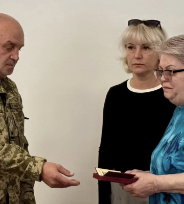 На Волині рідним загиблого Героя передали його нагороду