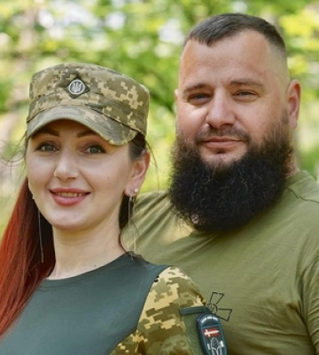 Від кохання до фронту: історія військового подружжя з Волині
