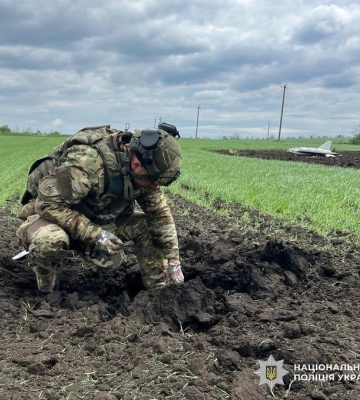 На Кіровоградщині знешкодили бойову частину ворожого дрона 