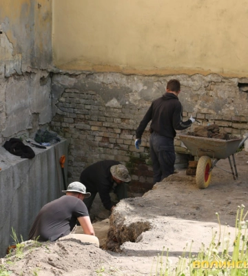 Історична подія: у Луцьку знайшли залишки однієї із загублених веж Окольного замку