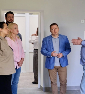 На Миколаївщині з робочим візитом перебувала голова НСЗУ Наталія Гусак