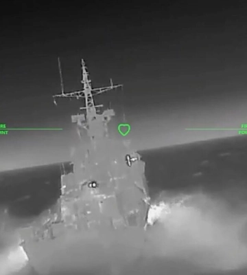 Более чем в 1000 км от украинской границы: подразделения СБС поразили корабль в Дагестане