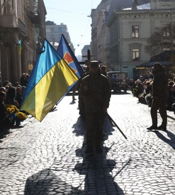 У понеділок громада Львова попрощається з трьома полеглими Героями