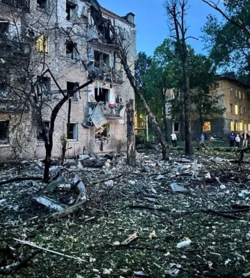 В Днепре выросло число раненых из-за ночного обстрела: в ОВА показали последствия атаки