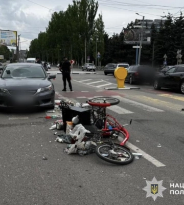 У Кропивницькому внаслідок ДТП постраждала літня велосипедистка, - поліція