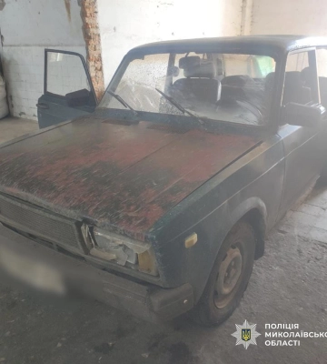 На Миколаївщині поліція знайшла водія, який втік з місця наїзду на пішохода, що виявився смертельним