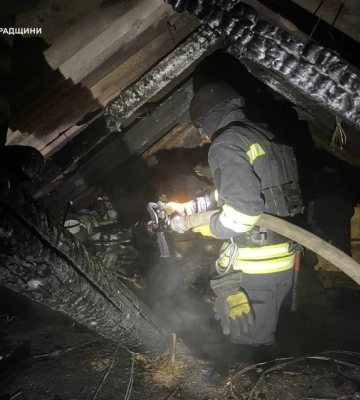 Житловий будинок постраждав через ворожу атаку на Кіровоградщині