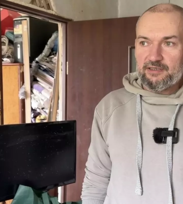 У Дніпрі внаслідок масованої російської атаки пошкоджено квартиру оператора Суспільного