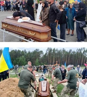 В останню путь провели Героя з Волині Олега Дерев’янчука, який зник безвісти у листопаді 2024-го
