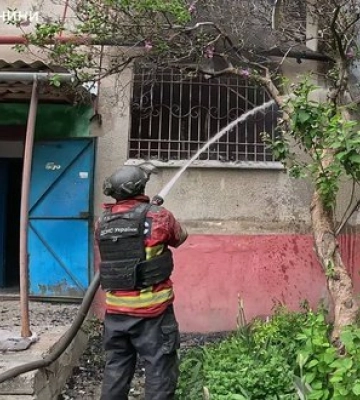 Рашисти атакували Дружківку на Донеччині: загинула людина. ВІДЕО+ФОТОрепортаж