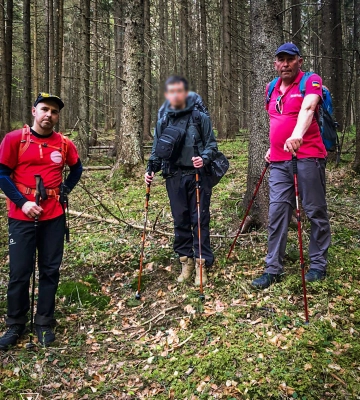 У Карпатах врятували знесиленого туриста, який збився зі шляху