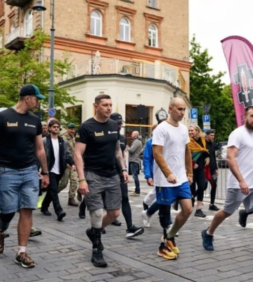 Українські ветерани з центру UNBROKEN долучаться до благодійного півмарафону у Вільнюсі