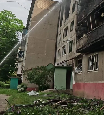 В Ізюмському районі у селі Пришиб через побутову пожежу загинув чоловік