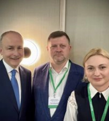 Перший заступник Голови Верховної Ради України Олександр Корнієнко перебуває з робочим візитом в Ірландії
