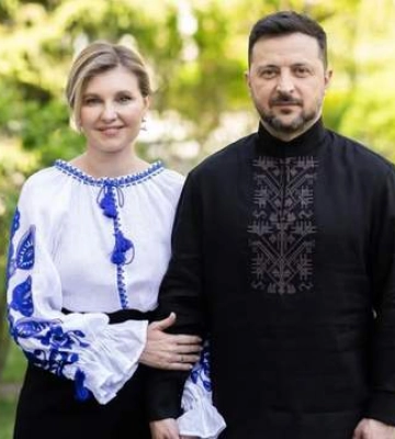 Елена Зеленская очаровала вышиванкой за 18 500 гривен: что символизирует орнамент
