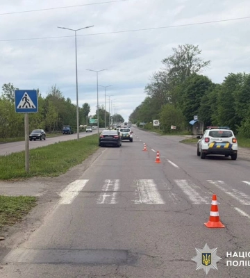 Поліція Вінниччини встановлює обставини двох ДТП, в яких постраждали пішоходи