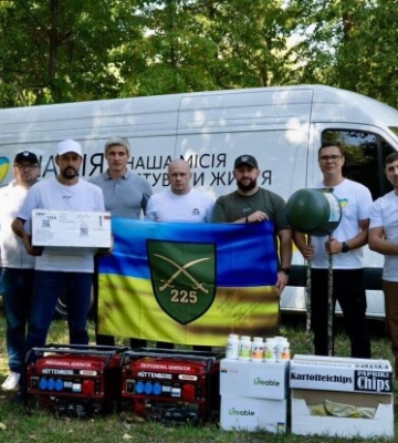 225-й ОШП тримає один із найважчих напрямків фронту: БФ «Надія» та Валерій Дубіль посилюють полк Олега Ширяєва