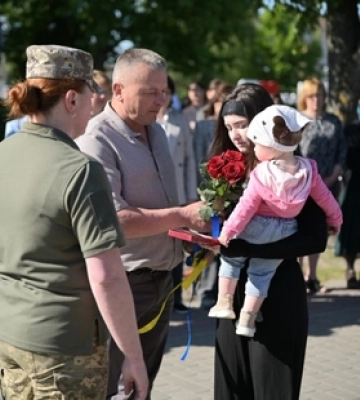 На Волині родинам загиблих Героїв вручили їхні посмертні нагороди 