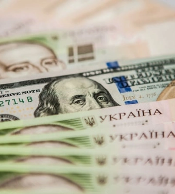 Довідковий курс гривні третій день поспіль оновив мінімум – до майже 44,27 грн/$1