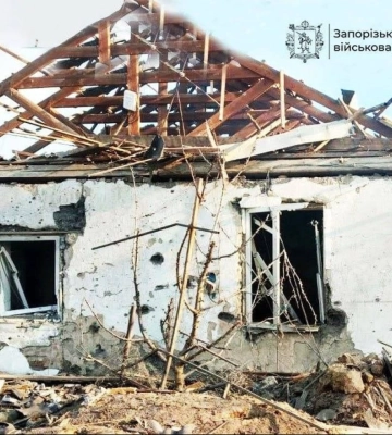 росія завдала 819 ударів по Запорізькій області за добу: є загиблий і поранені