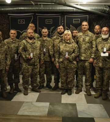 Неїжпапа та Гнатов привітали морських піхотинців України із професійним святом