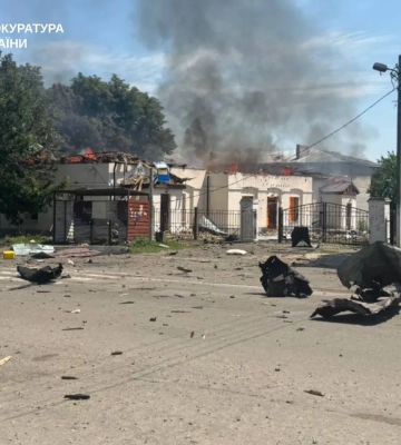Російські окупанти атакували безпілотниками Балаклію