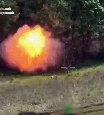На Харьковщине пограничники уничтожили вражескую пушку и два склада боеприпасов
