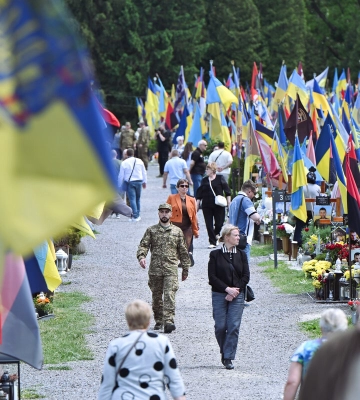 На Личаківському кладовищі вшанували пам’ять полеглих Героїв