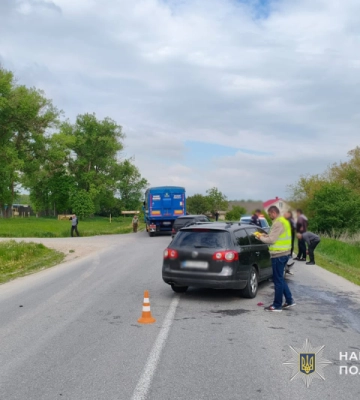 На Тернопільщині поліція розпочала розслідування за фактом ДТП із двома пораненими