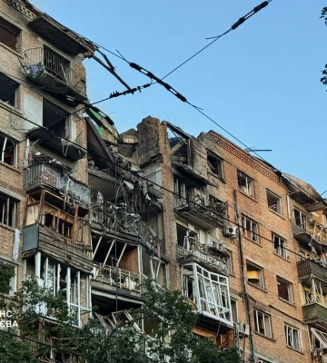 В усіх районах Київської області є ушкодження внаслідок атаки