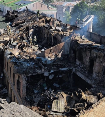 Внаслідок нічної ворожої атаки на Київ постраждали і об’єкти системи МВС, - Ігор Клименко