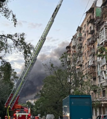 У Києві після масованої атаки РФ зафіксували погіршення якості повітря