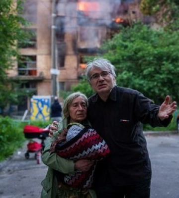 Київ після масованого ракетного удару РФ. ФОТОрепортаж