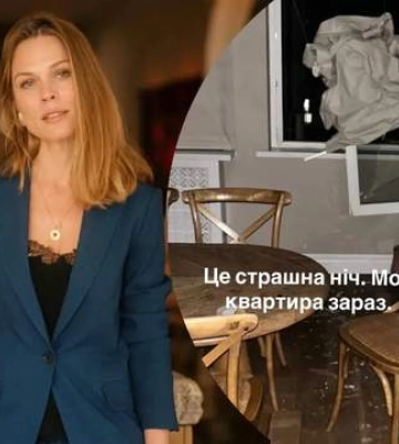 Житло Ольги Фреймут постраждало внаслідок ворожого обстрілу: ведуча показала фото