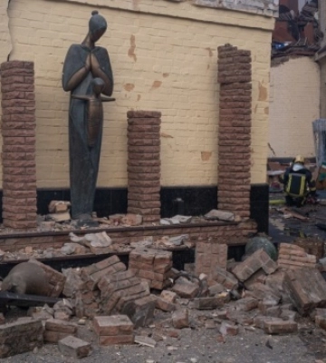 Зеленський відвівав пошкоджений Національний музей «Чорнобиль»