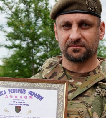 Визнання незламності: 118-та ОМБр увійшла до Книги рекордів України за оборону Малої Токмачки