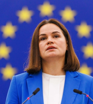 Тихановська прибула з першим візитом до України