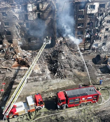 ДСНС: у Києві деблокували тіла двох загиблих, кількість постраждалих зросла до 87