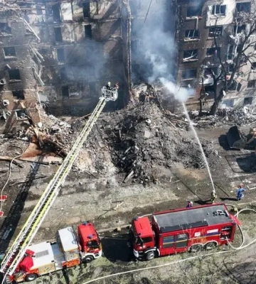 У Києві внаслідок масованої атаки пошкоджено близько 300 обʼєктів