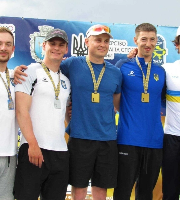 «Срібло» на чемпіонаті України з веслування здобув спортсмен із Рівненщини
