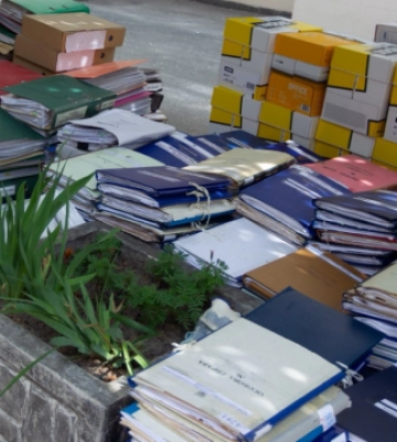 У пошкодженій будівлі ГУ ДСНС Київщини зберігалися архіви ліквідаторів аварії на ЧАЕС