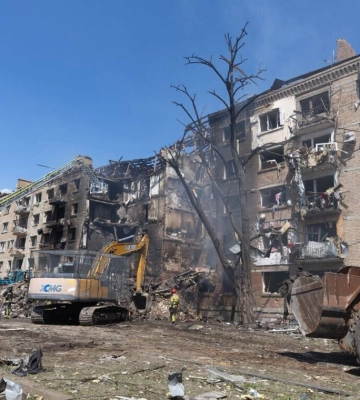 Російська атака пошкодила офіси шести медіа у Києві — НСЖУ