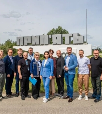 Лідерка білоруської опозиції Тихановська відвідала Чорнобильську АЕС та Прип'ять