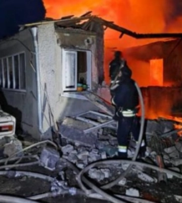 Внаслідок атаки на Вільнянськ поранені четверо людей, двоє з яких діти