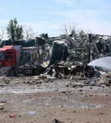 Удар ракети по підприємству в Дергачах: є загиблі та поранені