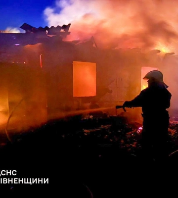 У Рівненському районі під час пожежі загинув чоловік