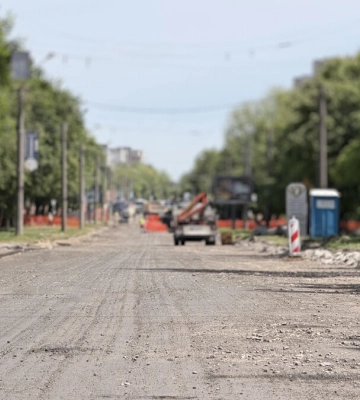 Перший етап реконструкції на вулиці Мазепи: які роботи тривають