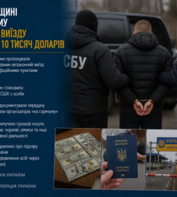 На Тернопільщині викрили схему незаконного виїзду за кордон за 10 тисяч доларів